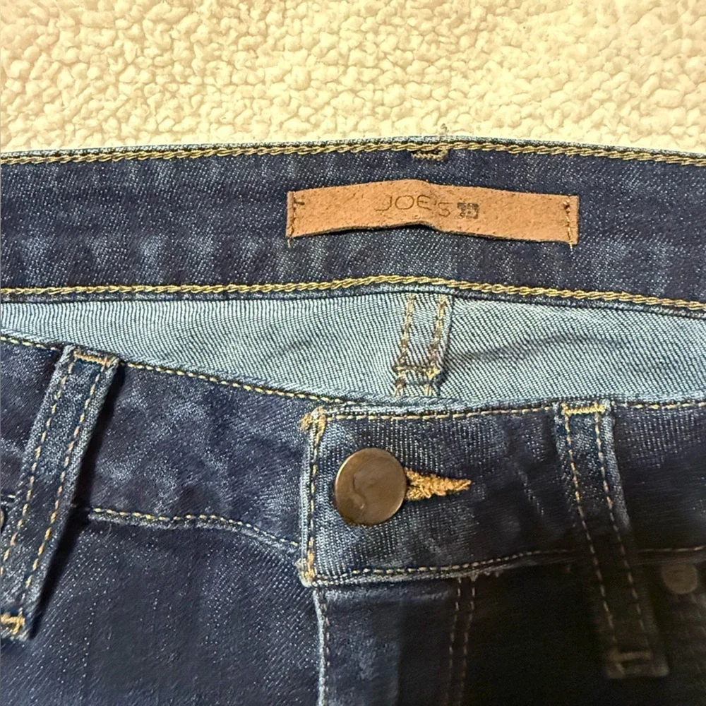 Joe's Jeans The Icon Skinny Ankle Deep Indigo Blue Dark Wash